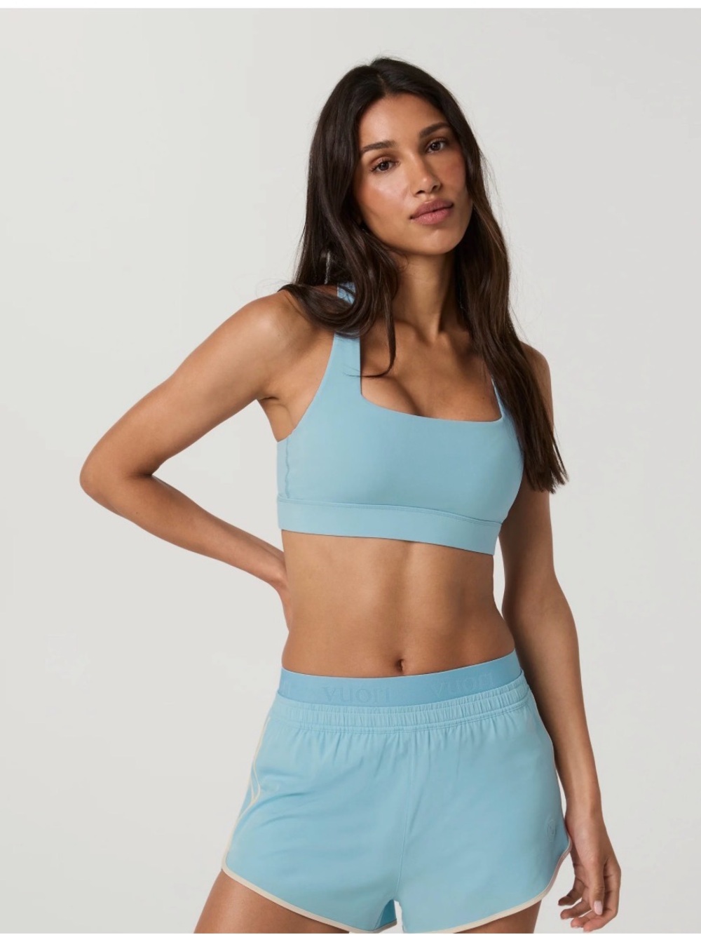 Vuori daily form bra in sea folly color